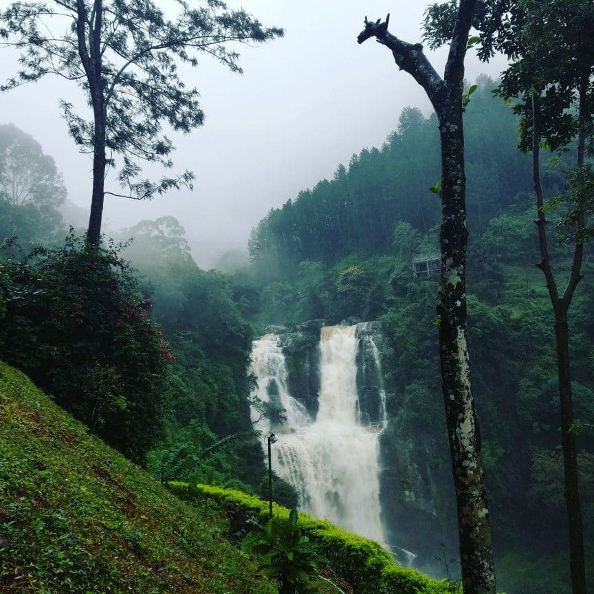 Scenic train to Haputale